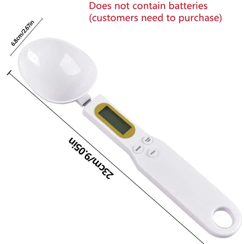 Precyzyjna Łyżka z Wagą LCD