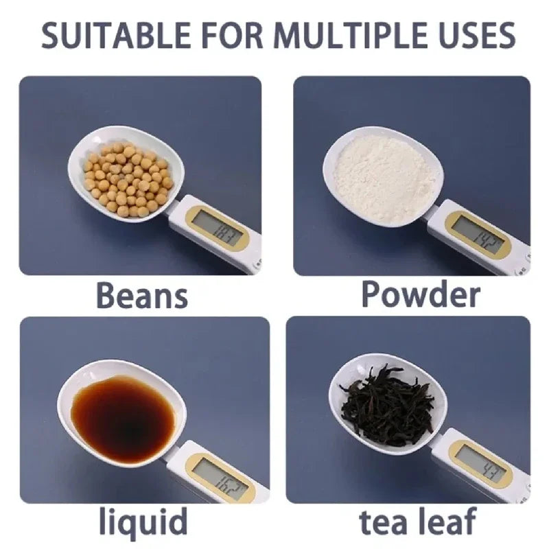 Precyzyjna Łyżka z Wagą LCD