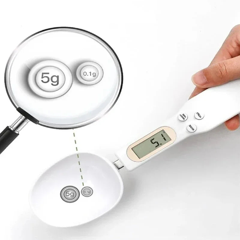 Precyzyjna Łyżka z Wagą LCD