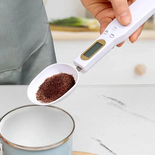 Precyzyjna Łyżka z Wagą LCD